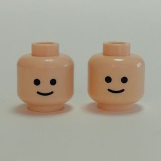 レゴ(Lego)のLEGO中古 にこ フェイス 肌色 ×2(その他)