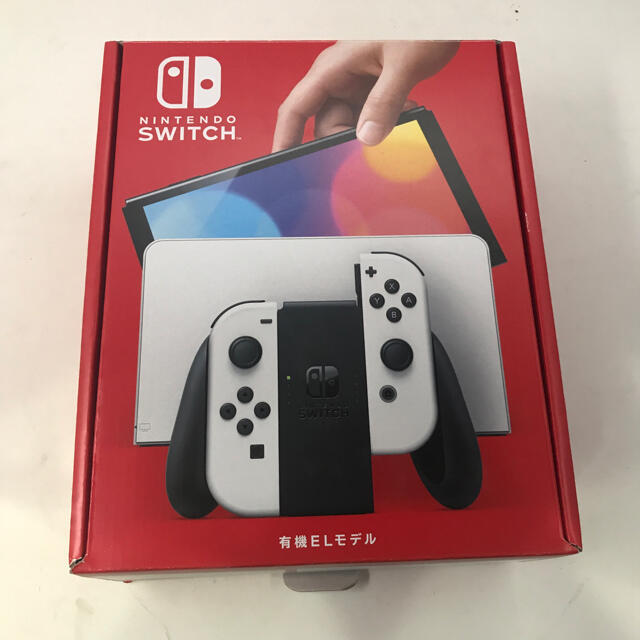 Nintendo　SWITCH　任天堂　スイッチ　新型　有機EL　ホワイト