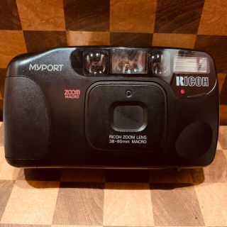 リコー(RICOH)の【動作美品】RICOH MYPORT zoom mini フィルムカメラ(フィルムカメラ)