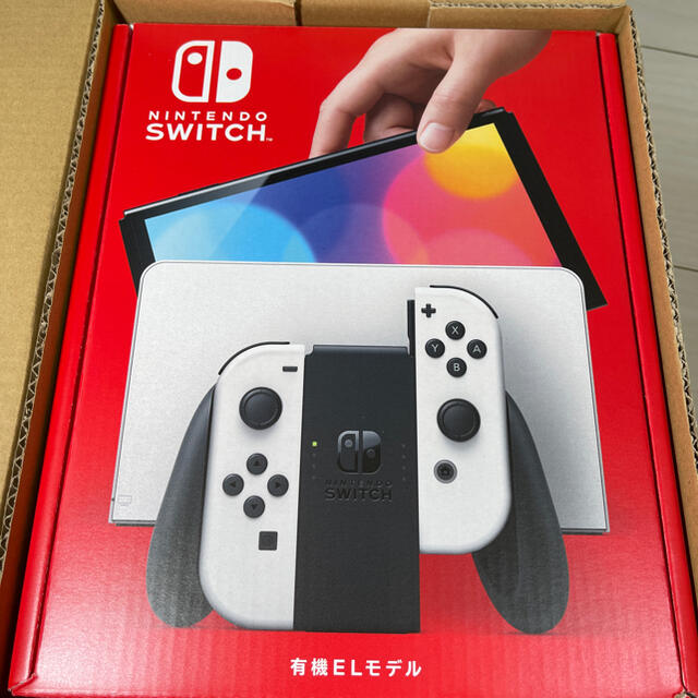 ゲームソフト/ゲーム機本体Nintendo Switch 有機ELモデル　ホワイト