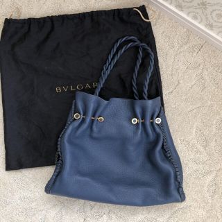 ブルガリ(BVLGARI)のブルガリ  ブルー　バック(ショルダーバッグ)