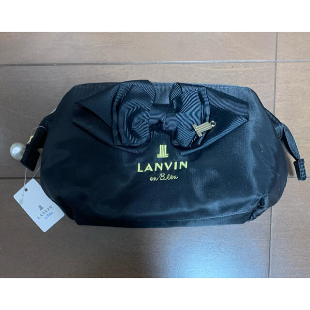 LANVIN en Bleu(ランバンオンブルー)の【新品タグ付】ランバンオンブルーポーチ レディースのファッション小物(ポーチ)の商品写真