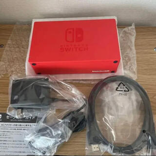ニンテンドースイッチ(Nintendo Switch)のマリオレッド ドッグ ACアダプター、HDMIケーブル  新品未使用 任天堂純正(その他)