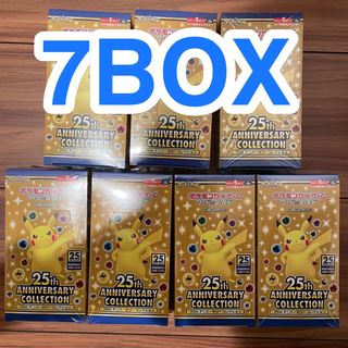 25th aniversary collection ポケモン 7box