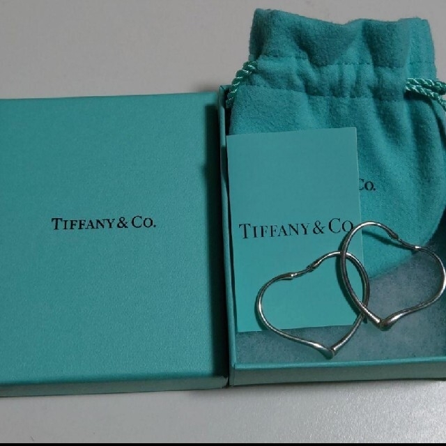 Tiffany TIFFANY＆Co. オープンハートフープピアスの通販 by keekosam's shop｜ティファニーならラクマ & Co. - 新品大特価