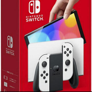 ニンテンドースイッチ(Nintendo Switch)のニンテンドースイッチ　有機ELモデル　ホワイト(家庭用ゲーム機本体)