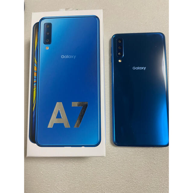 Galaxy A7 ブルー 64 GB モバイル SIMフリー