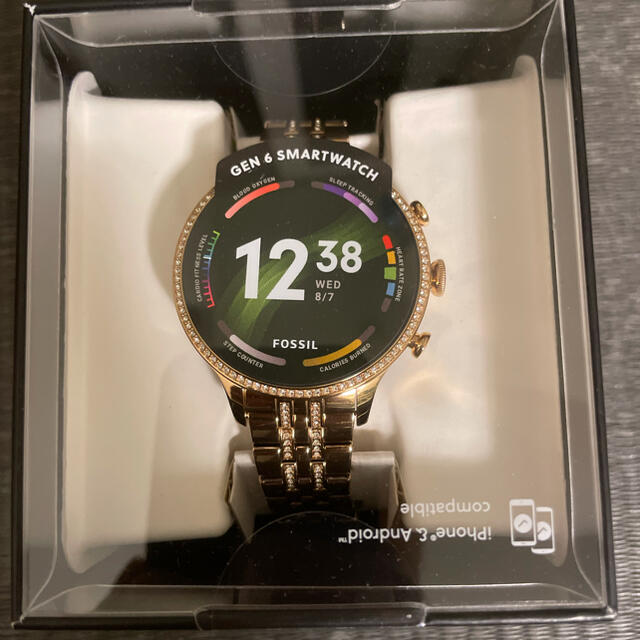 FOSSIL(フォッシル)のFOSSIL GEN6 ピンクゴールド レディースのファッション小物(腕時計)の商品写真