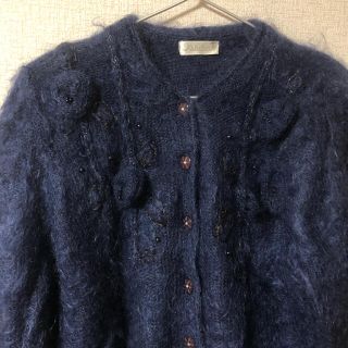 ロキエ(Lochie)のblue cardigan(ニット/セーター)