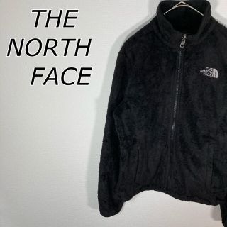 ザノースフェイス(THE NORTH FACE)のTHE NORTH FACE フリースジャケット　ブラック　刺繍　定番(ブルゾン)