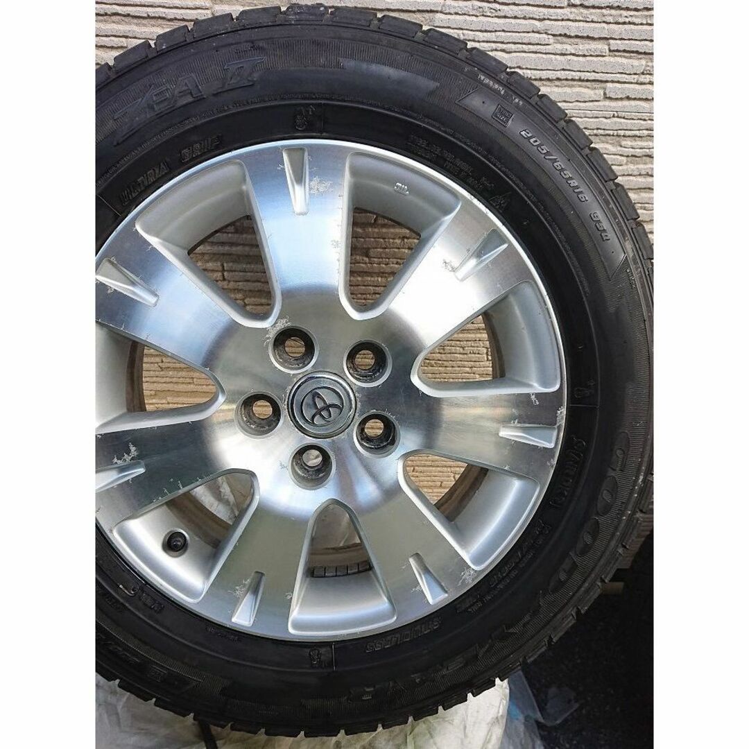 トヨタ - アルファード純正アルミホイル205/65r16スタットレス トヨタ - アルファード純正アルミホイル205/65r16スタットレス