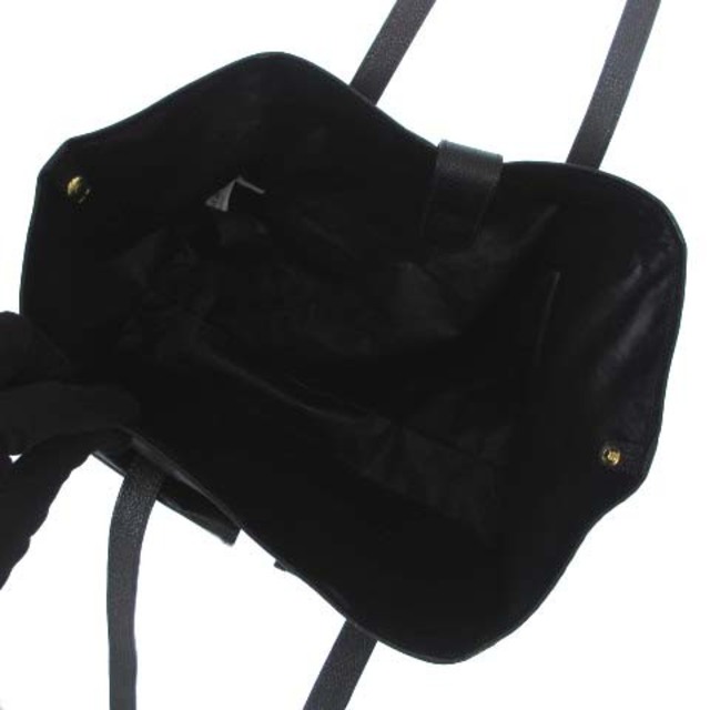 GHERARDINI(ゲラルディーニ)のゲラルディーニ トート バッグ レザー 肩掛け ゴールド金具 ブラック 黒 レディースのバッグ(トートバッグ)の商品写真