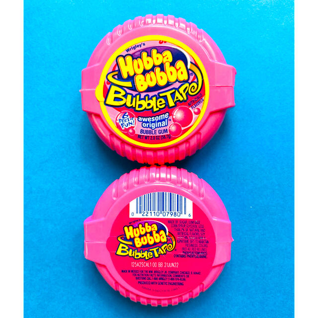 🇺🇸Hubba Bubba  Bubble Tape🇺🇸 食品/飲料/酒の食品(菓子/デザート)の商品写真