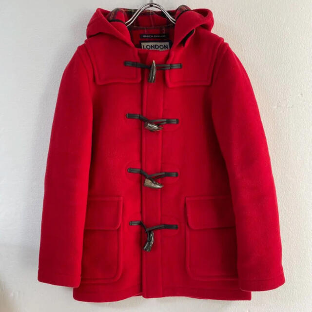 LONDON Tradition 美品 ダッフルコート 赤 チェック サイズ34の通販 by ねぢん's shop|ラクマ LONDON Tradition 美品 ダッフルコート 赤 チェック サイズ34の通販 by ねぢん's shop|ラクマ