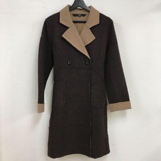 aramis wool long coat brown bb