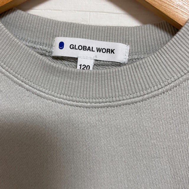 GLOBAL WORK(グローバルワーク)のグローバルワーク　キッズ　トレーナー120 キッズ/ベビー/マタニティのキッズ服男の子用(90cm~)(その他)の商品写真