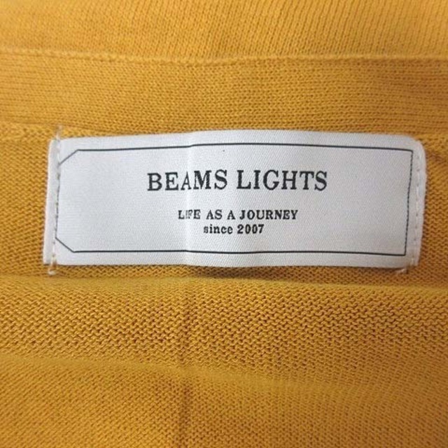 BEAMS LIGHTS(ビームスライツ)のビームスライツ BEAMS Lights カーディガン 黄 レディースのトップス(カーディガン)の商品写真