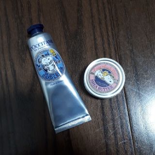 ロクシタン(L'OCCITANE)の☆nm様専用　ロクシタン　スヌーピー　ハンドクリーム&シアバター(ハンドクリーム)