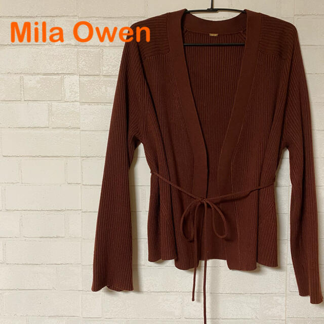 Mila Owen(ミラオーウェン)のMila Owen ミラオーウェン カーディガン レディースのトップス(カーディガン)の商品写真