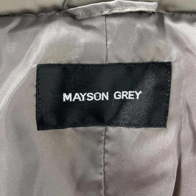 【美品】MAYSON GREY ダウン コート ラクーンファー フード付き 6