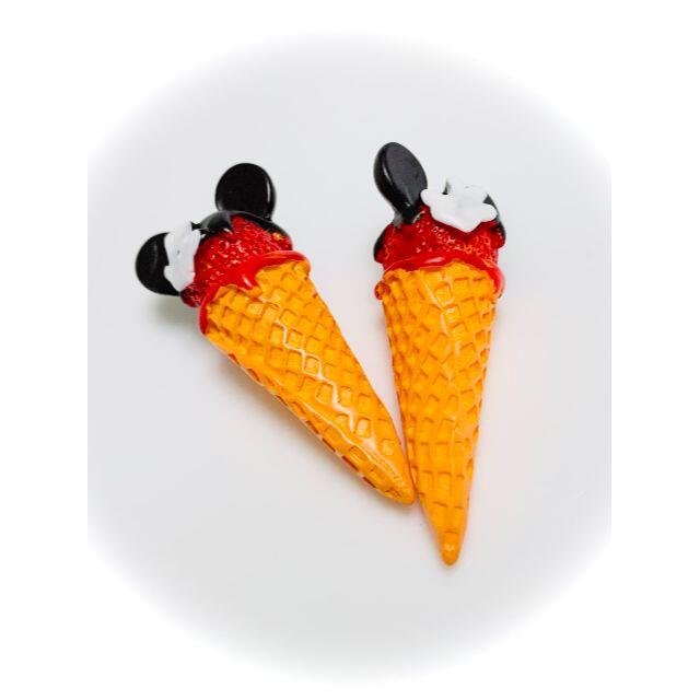 Disney ディズニー アイス ミッキー ミニー デコパーツ 6個 ハンドメイド ミニチュアの通販 by aaym ディズニー ミニチュア アイス