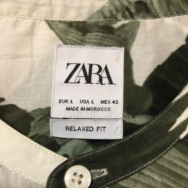ZARA(ザラ)のZARA プルオーバーシャツ　メンズ メンズのトップス(シャツ)の商品写真
