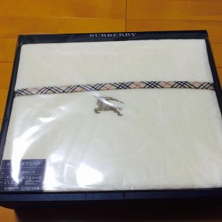 バーバリー(BURBERRY)の(新品)バーバリー コットンボアシーツ(シーツ/カバー)