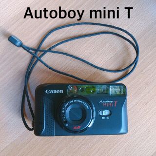 Canon Autoboy mini T 大人気フィルムカメラ 本体電池付の通販 by maru
