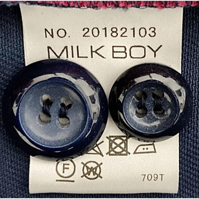 MILKBOY(ミルクボーイ)の【新品】MILKBOY　ミルクボーイ　BELLBOY　ジャケット　刺繍　タグ付き メンズのジャケット/アウター(ブルゾン)の商品写真