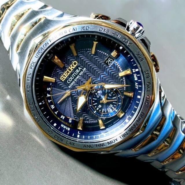 SEIKO - 定価7万! セイコー 上級コーチュラ 電波ソーラー SEIKO メンズ腕時計の通販 by 時計屋 厚切りミッキー｜セイコーならラクマ