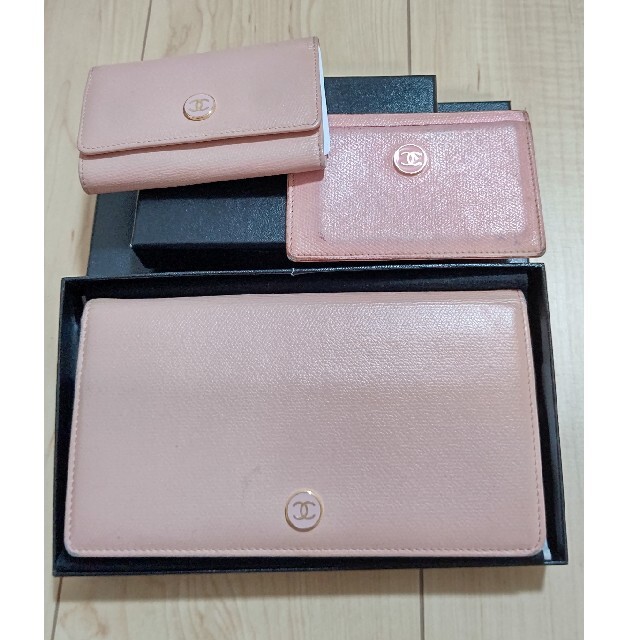 CHANEL(シャネル)のCHANEL ココボタン長財布・パスケース・キーケース3点Set メンズのファッション小物(長財布)の商品写真