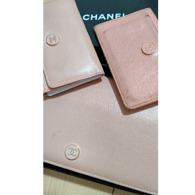 CHANEL(シャネル)のCHANEL ココボタン長財布・パスケース・キーケース3点Set メンズのファッション小物(長財布)の商品写真