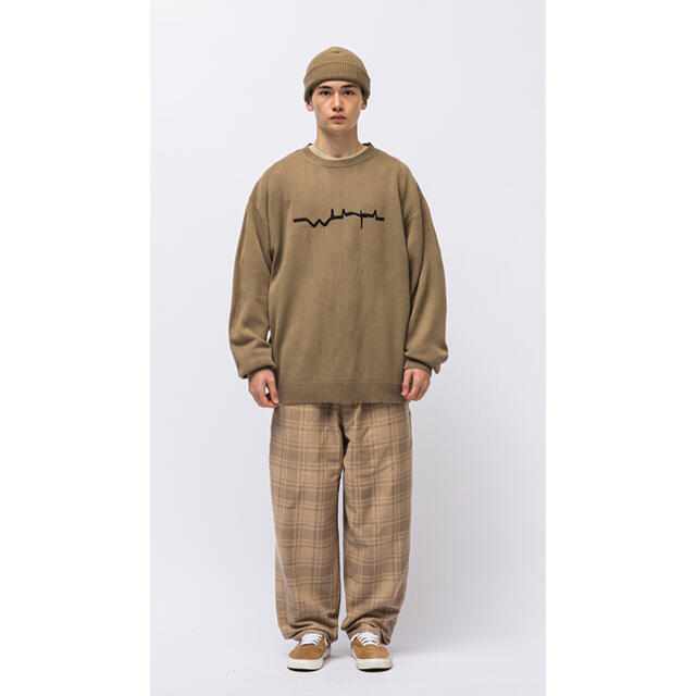 W)taps(ダブルタップス)のwtaps ダブルタップス コヨーテブラウン セーター SWEATER 専用 メンズのトップス(ニット/セーター)の商品写真