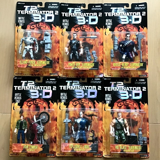 T2 TERMINATOR2 3-D ターミネーターフィギュア 6体セット propar.com.ar