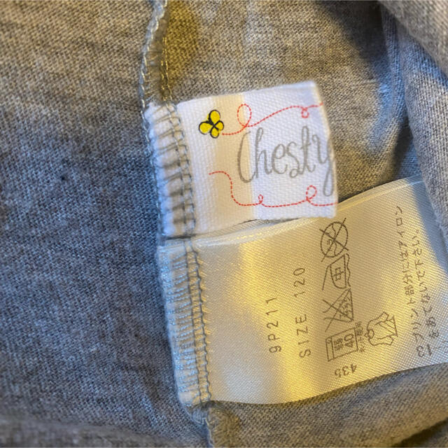 Chesty(チェスティ)のチェスティプチ　120センチ　長袖Tシャツ キッズ/ベビー/マタニティのキッズ服女の子用(90cm~)(Tシャツ/カットソー)の商品写真