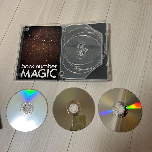 BACK NUMBER(バックナンバー)の売り切り　　back number MAGIC（初回限定盤A DVD） エンタメ/ホビーのCD(ポップス/ロック(邦楽))の商品写真