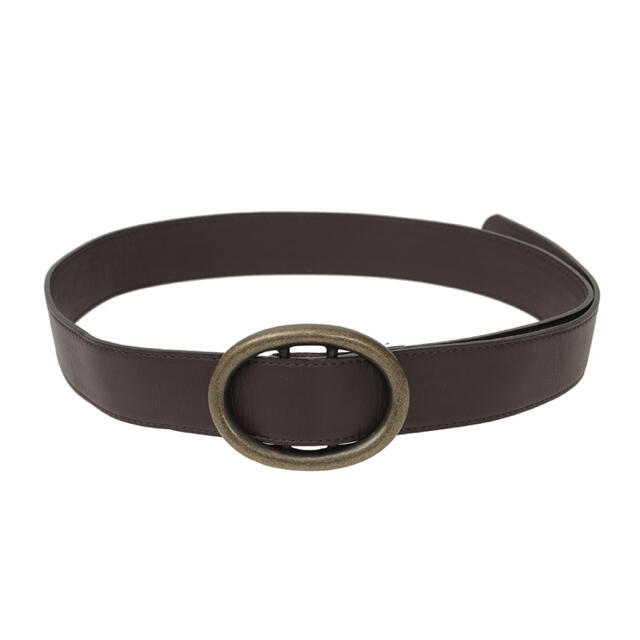 CLANE CIRCLE BUCKLE WIDE BELT