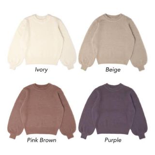 フラワー(flower)のflower sweet angola knit2(ニット/セーター)