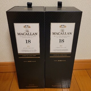 マッカラン18年 ２本セット(ウイスキー)
