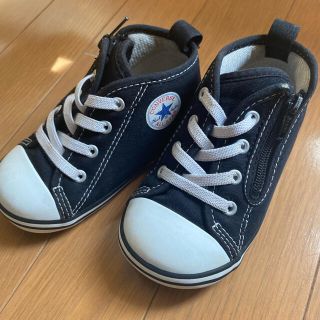 コンバース(CONVERSE)のコンバース　ベビー　ハイカット　ブラック　14cm(スニーカー)