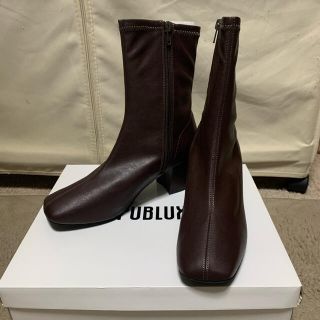 新品　PUBLUX ショートブーツ(ブーツ)