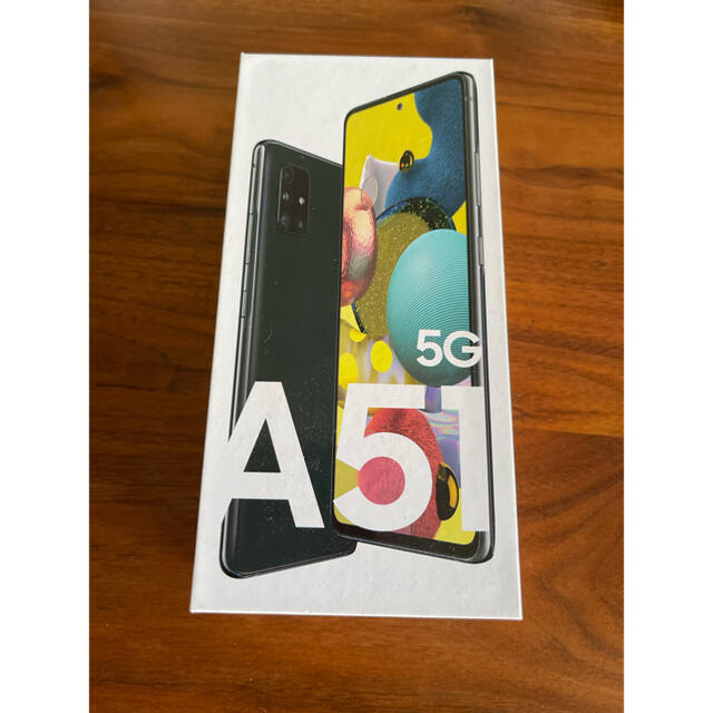 Galaxy A51 5G SCG07 プリズムブラック　simフリー