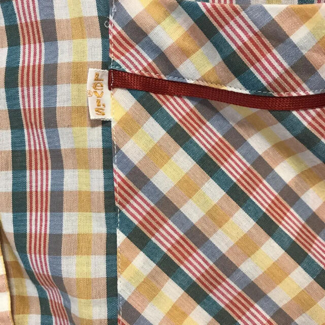 Levi's(リーバイス)の送料込み old vintage Levi's チェックシャツ 丸襟 レディースのトップス(シャツ/ブラウス(長袖/七分))の商品写真