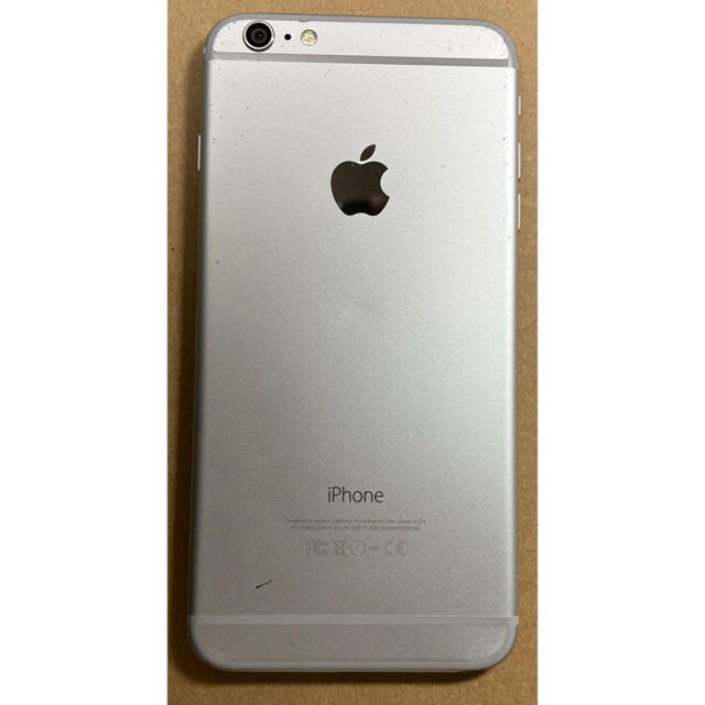 【ジャンク品】iPhone 6Plus Silver 64 GB スマホ/家電/カメラのスマートフォン/携帯電話(スマートフォン本体)の商品写真