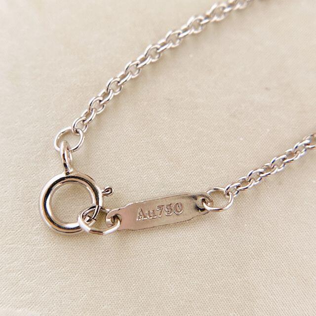 Tiffany クローバーキー ダイヤモンド K18WG 美品の通販 by coco❤️ジュエリー|ティファニーならラクマ & Co. - ティファニー 限定品安い