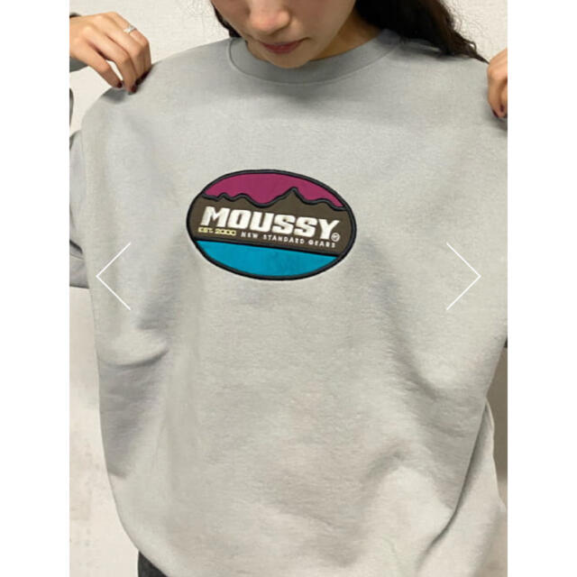 MOUSSY NEW STANDARD プルオーバー♡グレー - トレーナー/スウェット
