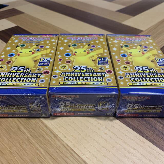 25th aniversary collection ポケモン 7box