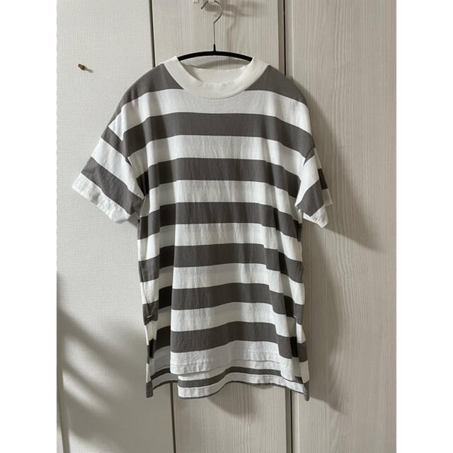 MUJI (無印良品)(ムジルシリョウヒン)のMUJI ボーダー Tシャツ レディースのトップス(Tシャツ(半袖/袖なし))の商品写真