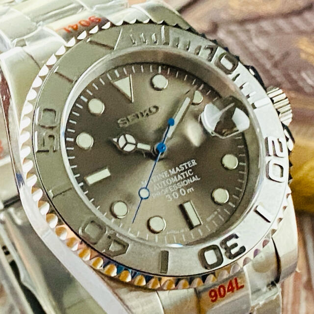 SEIKO ダイバー カスタム マリーナMOD 自動巻きNH35 メンズ腕時計