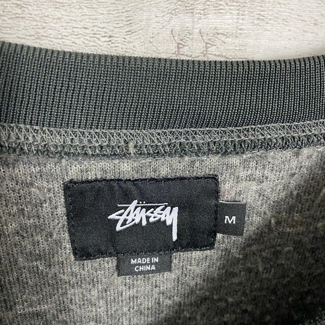 STUSSY(ステューシー)の【即完売モデル】ステューシー　PATTA ワンポイント　ボアフリーススウェット メンズのトップス(スウェット)の商品写真